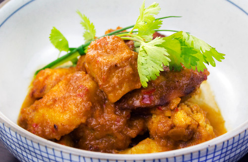 Vegetable Rendang - a delicious vegetarian/vegan dish available to order online